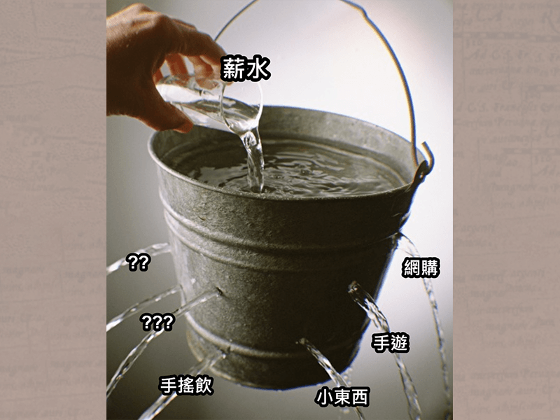 記帳不是不能消費，而是要知道錢都花到哪了。