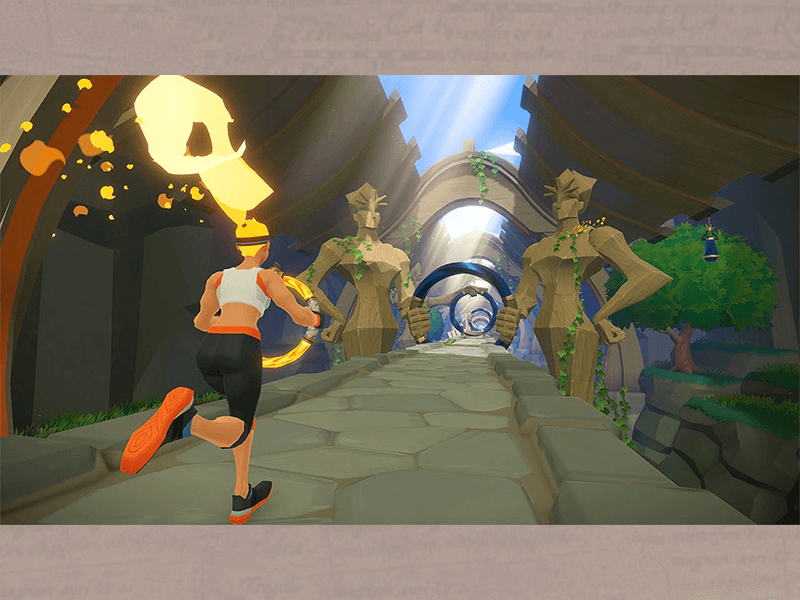 運動好累，但為了拯救世界似乎值得努力一下。